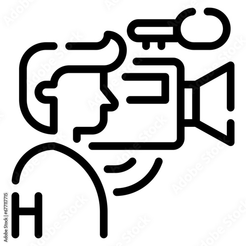 Cameraman icon