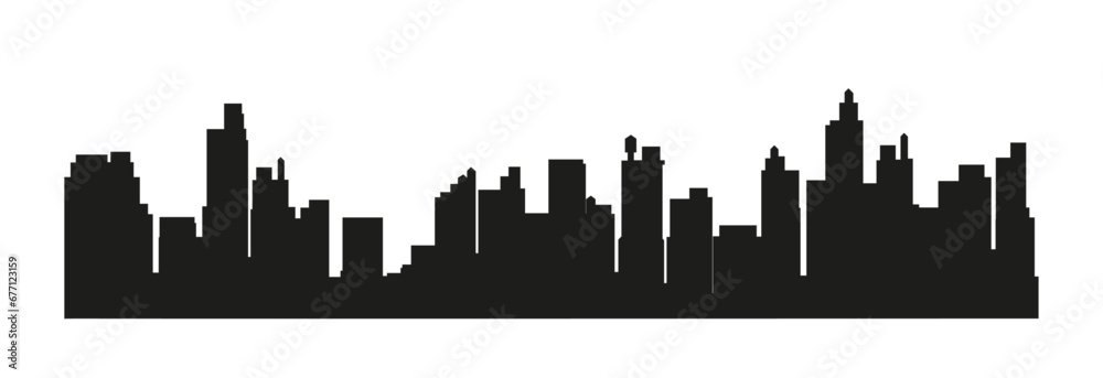City skylines vector