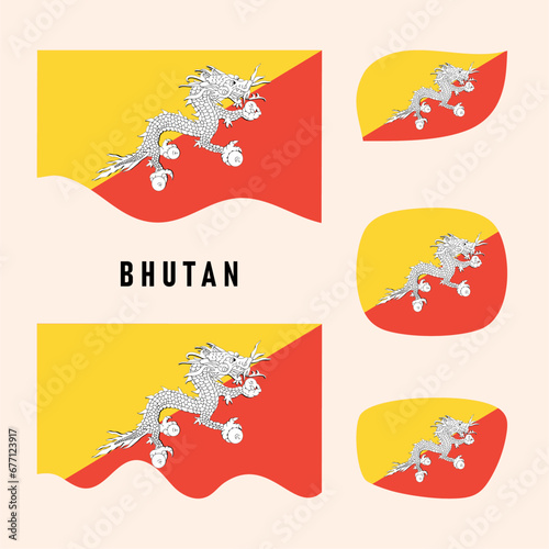 Flag of Bhutan