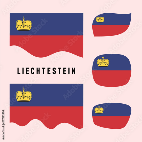 Flag of Liechtenstein
