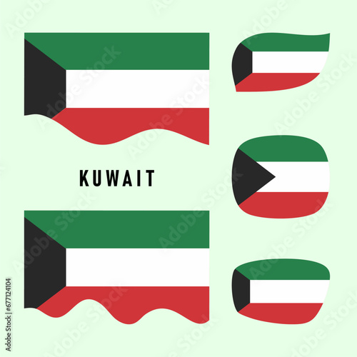 Flag of Kuwait photo