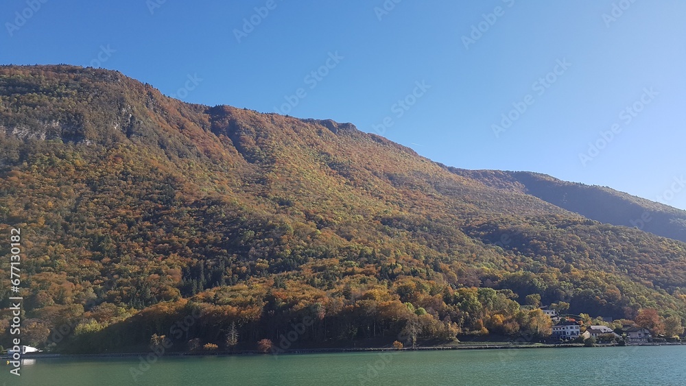 Naklejka premium LAC D'ANNECY