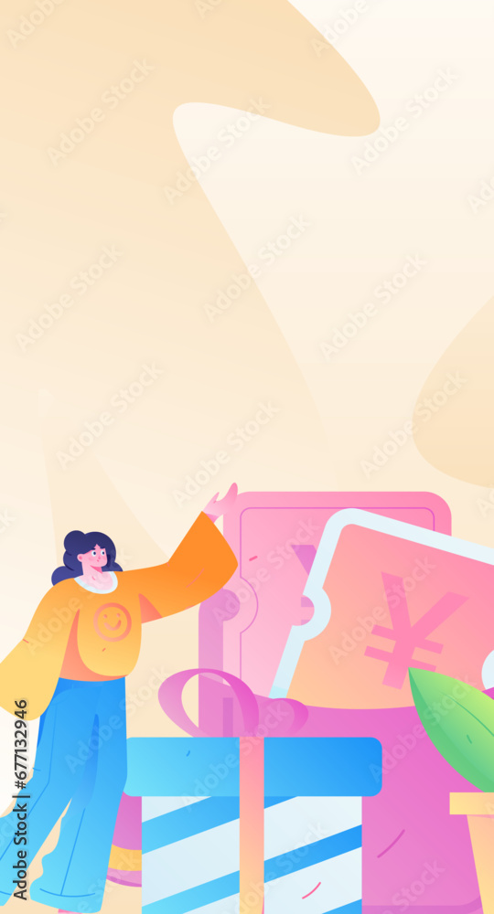 Internet financial management investment flat vector concept operation hand drawn illustration
Internet financial management investment flat vector concept operation hand drawn illustration