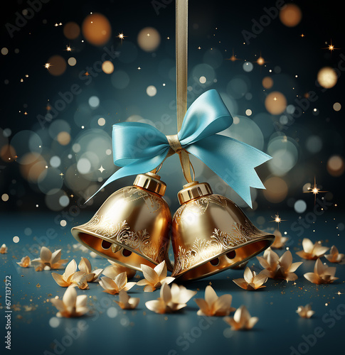 blue_and_gold_christmas_background_with_christmas_bells