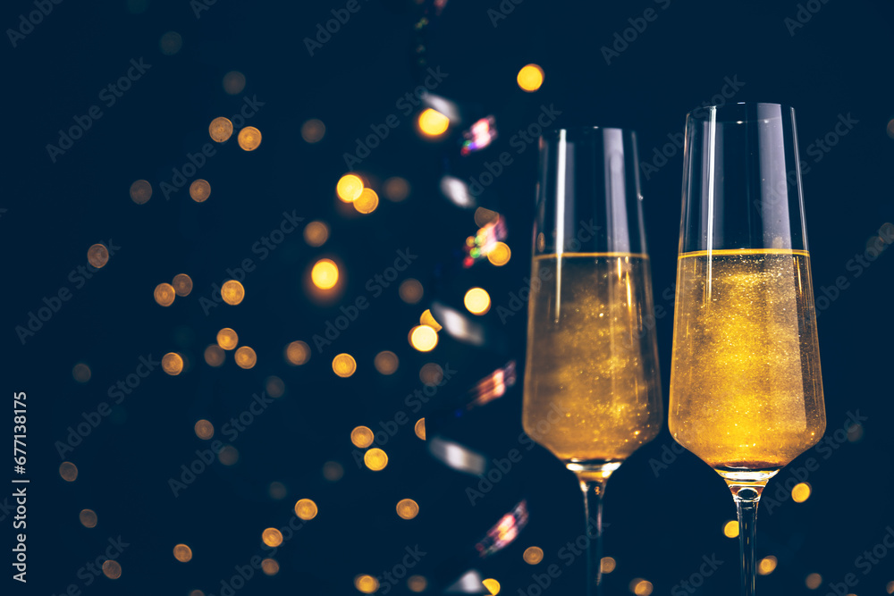 Happy New Year. Christmas and New Year holidays background Happy New Year. Christmas and New Year holidays background