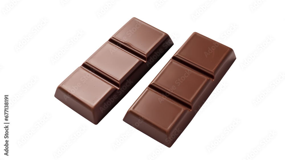 Chocolate chips on transparent background Chocolate chips on transparent background