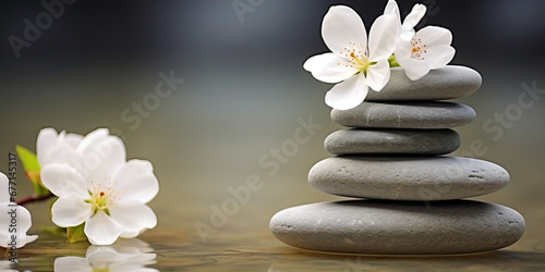 pyramid or tower of stones on the river bank  zen  harmony  chedo  water  rocks  lake  spa  relaxation  nature  tranquility  beauty  balance  landscape  minerals  shape  structure  religious  flower