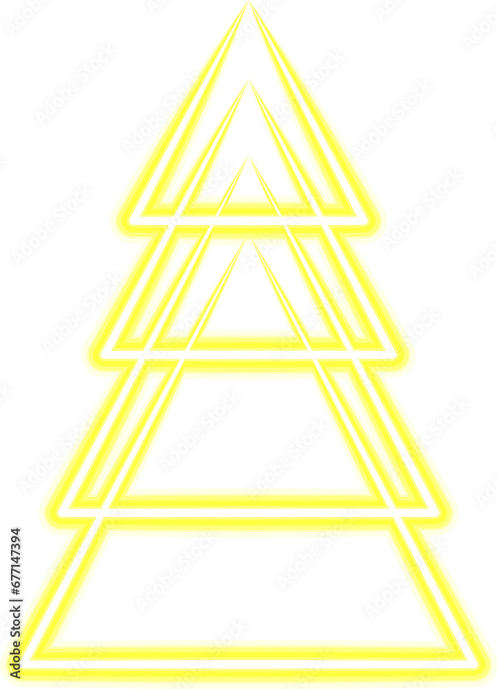 Neon Christmas tree illustration for darker backgrounds. PNG with transparent background. Neon Christmas tree illustration for darker backgrounds. PNG with transparent background.