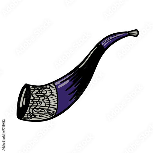 Georgian Drinking Horn