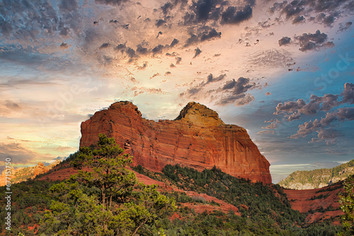 Lose yourself in the rugged beauty of Sedona's iconic red rock landscape, where the untamed spirit of the wild beckons you to embrace new heights and conquer uncharted territory in NatureUnleashed