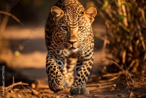 Leopard in the wild © Muh