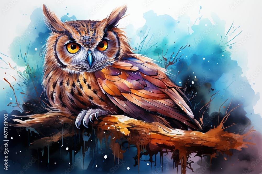 owl in the night owl in the night