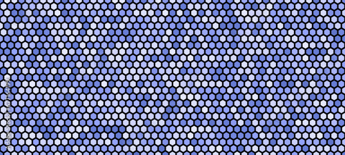Abstract hexagonal geometri...
