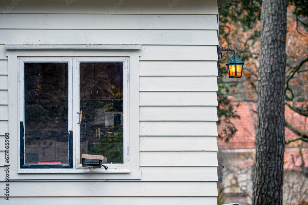 Fototapeta premium window in the house, nacka,sverige,swede,nature,stockholm,sverige,Mats