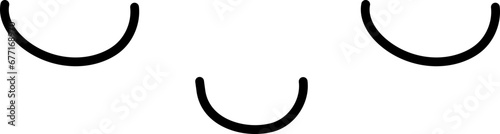 Happy cartoon face illustration
