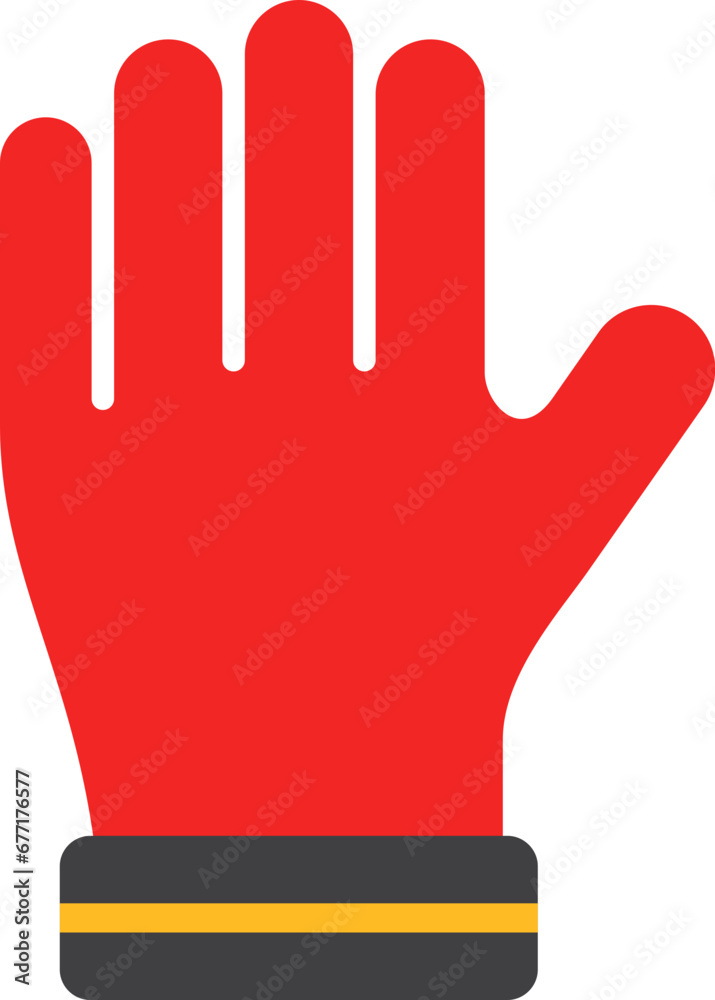 Obraz premium glove illustration