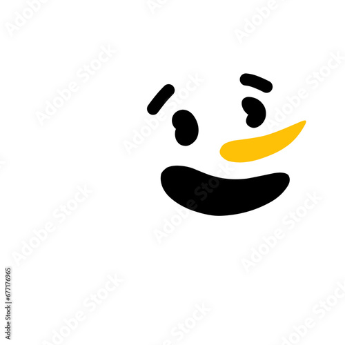 Snowman Facial Expression