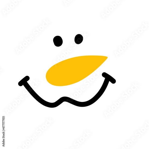 Snowman Facial Expression