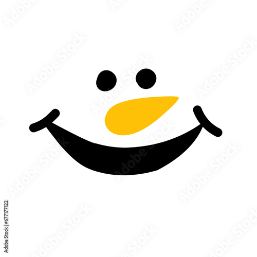 Snowman Facial Expression