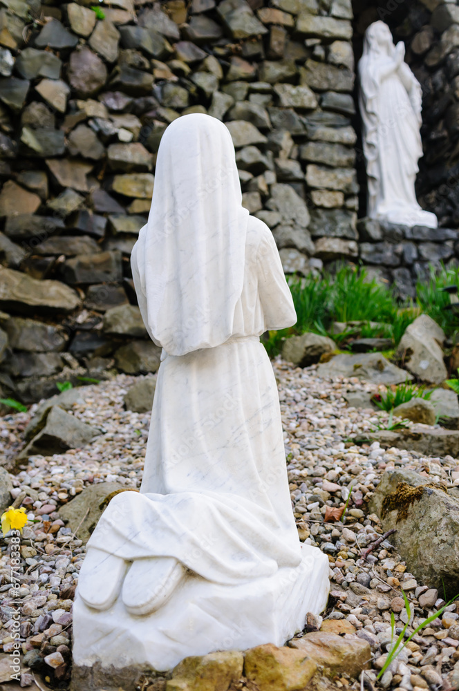 Statues at a catholic grotto