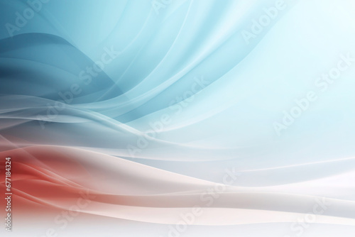 Blue-orange flowing background represent a National Design Day