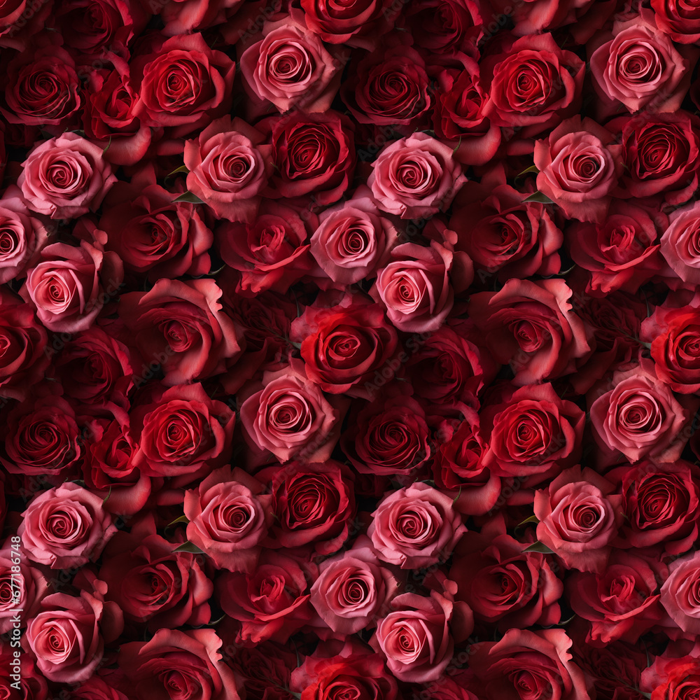 Roses Background Rose Seamless Flowers Pattern Roses Background Rose Seamless Flowers Pattern