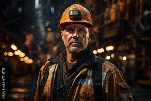 Oilfield Worker in Gear © dasom