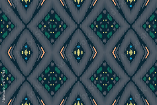 American ethnic native pattern.Traditional Navajo,Aztec,Apache,Southwest and Mexican style fabric pattern.Abstract vector motifs pattern.Design for fabric,clothing,blanket,carpet,woven,wrap,decoration