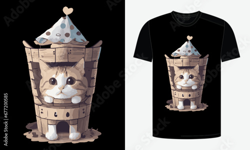 Home Is Where My Cat Is T-Shirt
