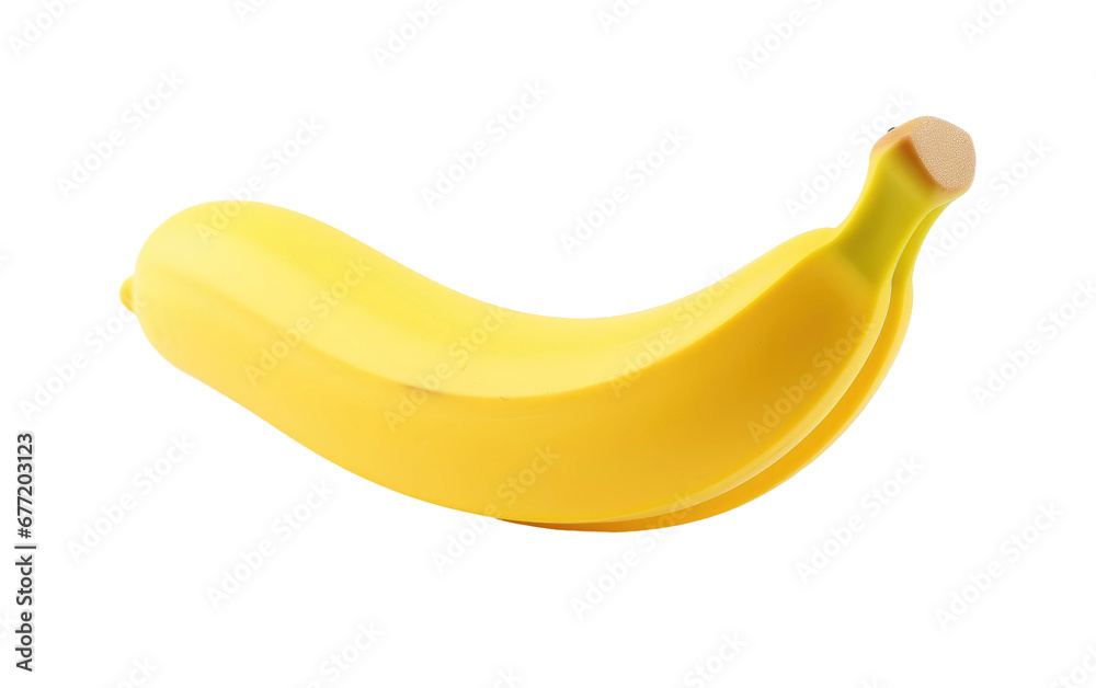 Playful Banana on transparent background, PNG Format