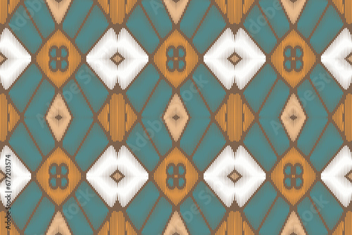 American ethnic native pattern.Traditional Navajo,Aztec,Apache,Southwest and Mexican style fabric pattern.Abstract vector motifs pattern.Design for fabric,clothing,blanket,carpet,woven,wrap,decoration