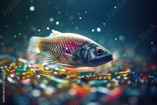 A Trash Fish s Tale in the Symphony of Pollution  Echoing the Urgency of Environmental Reckoning