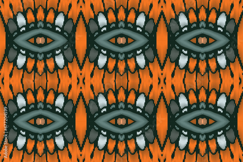 American ethnic native pattern.Traditional Navajo,Aztec,Apache,Southwest and Mexican style fabric pattern.Abstract vector motifs pattern.Design for fabric,clothing,blanket,carpet,woven,wrap,decoration