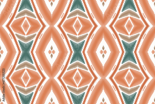 American ethnic native pattern.Traditional Navajo,Aztec,Apache,Southwest and Mexican style fabric pattern.Abstract vector motifs pattern.Design for fabric,clothing,blanket,carpet,woven,wrap,decoration