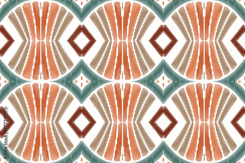 American ethnic native pattern.Traditional Navajo,Aztec,Apache,Southwest and Mexican style fabric pattern.Abstract vector motifs pattern.Design for fabric,clothing,blanket,carpet,woven,wrap,decoration