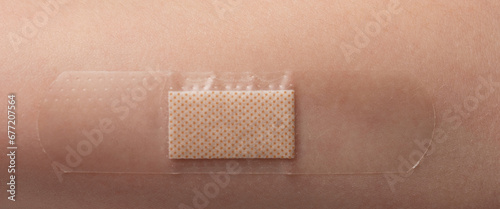 Transparent medical bandage