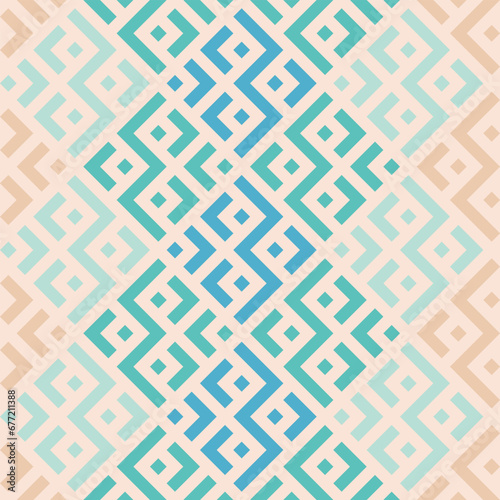 Abstract diamond shape background in pastel tones. Seamless square geometric pattern. Texture design for tile, cover, poster, flyer, banner, wall, textile. Vector illustration.