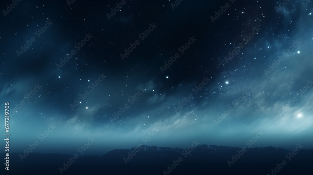 cool space background, copy space, 16:9