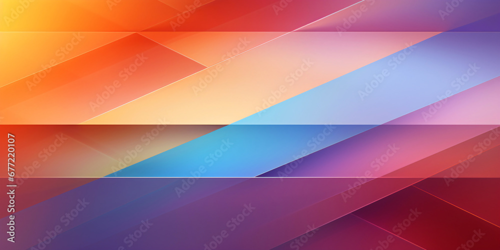 colorful gradient design pattern background, geometric diagonal modernism in rainbow colors
