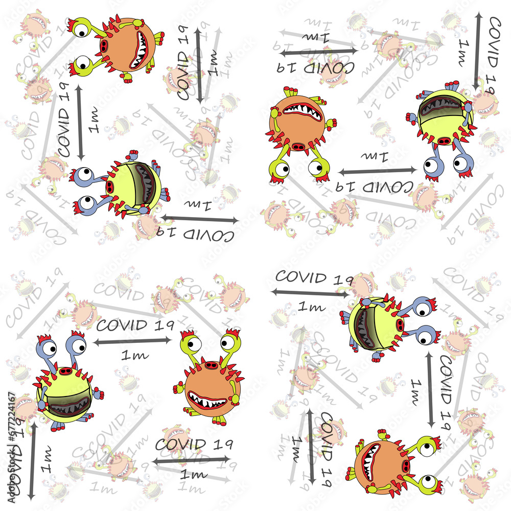 background with bacteria as a symbol of the virus background with bacteria as a symbol of the virus