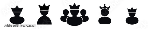 Exclusive member icon. Premium account tag. Vip club membership card badge.