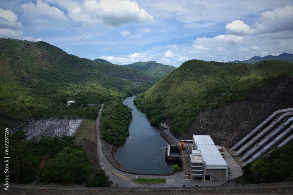 Khuean Srinagarindra, Srinakarin Dam, Thailand