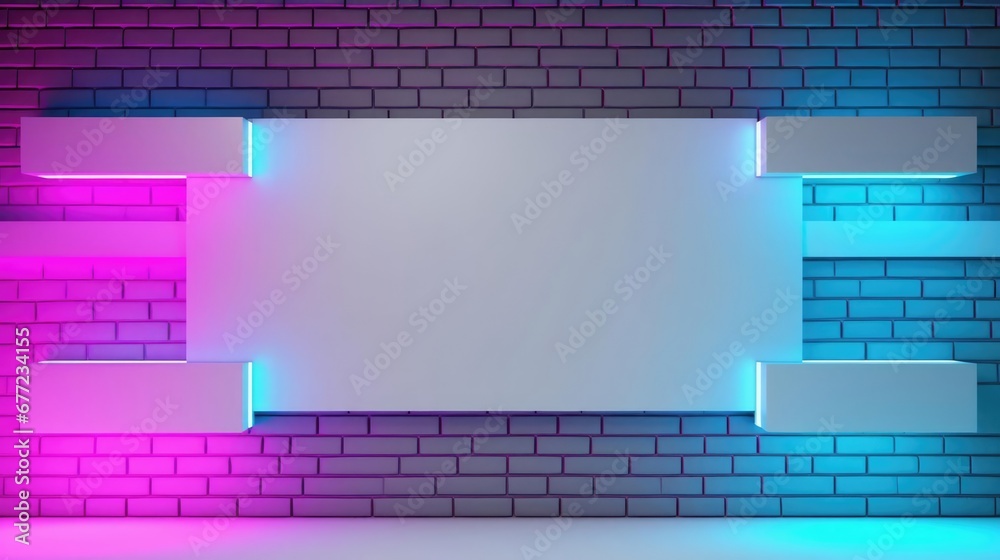 Neon Wall Background Neon Wall Background