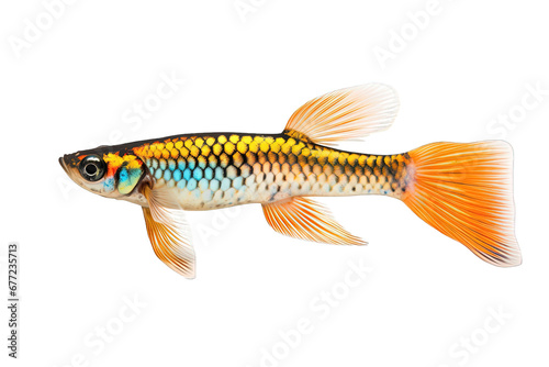 Guppy Fish Isolated © Hungarian