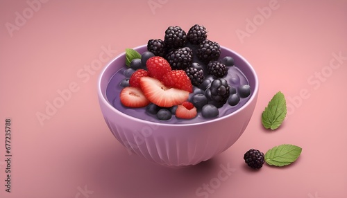 acai bowl product design, food blog