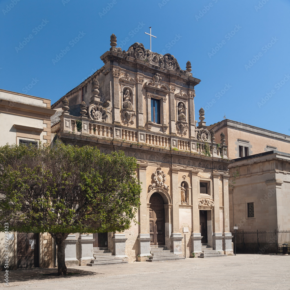 Baroque Purgatory church, Castelvetrano, Sicily