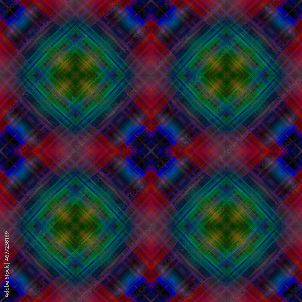 Fototapeta premium Abstract fabric colorful thai silk craft Designer designer textiles peruvian stripe beautiful background detail pattern.