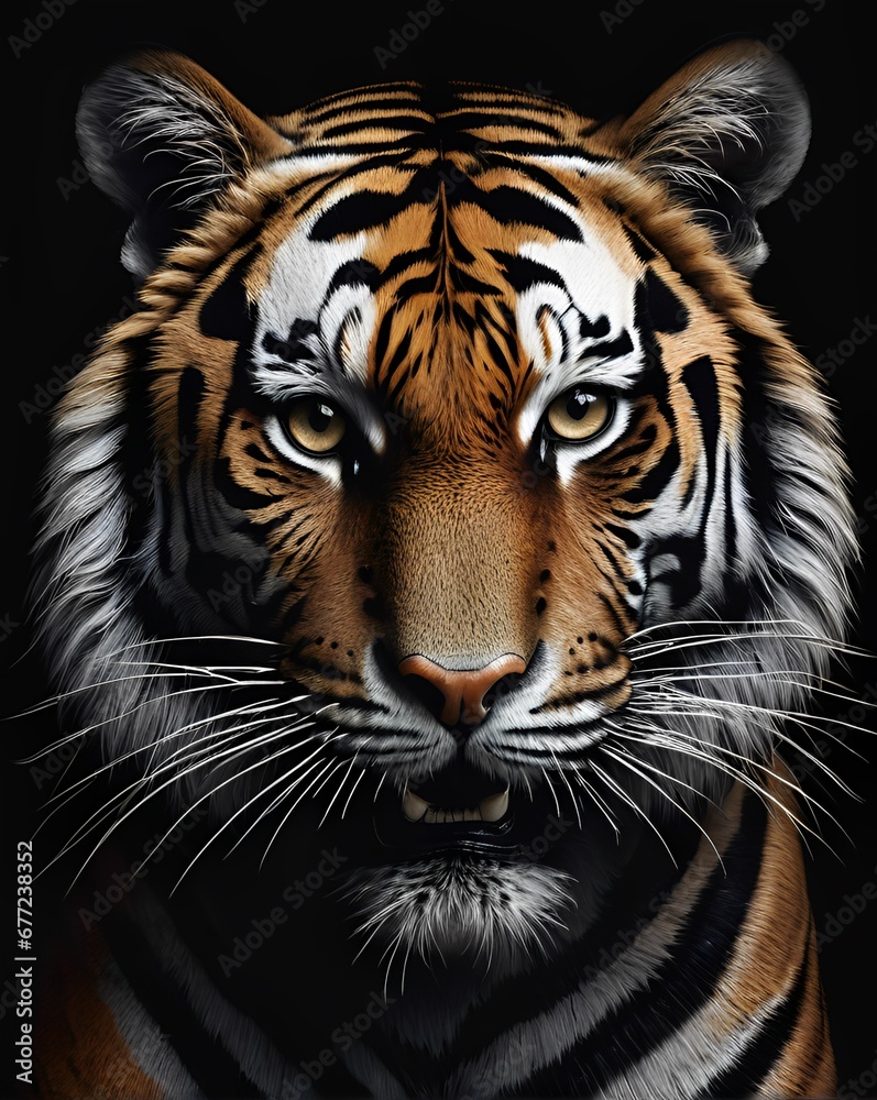 Fototapeta premium portrait of a tiger