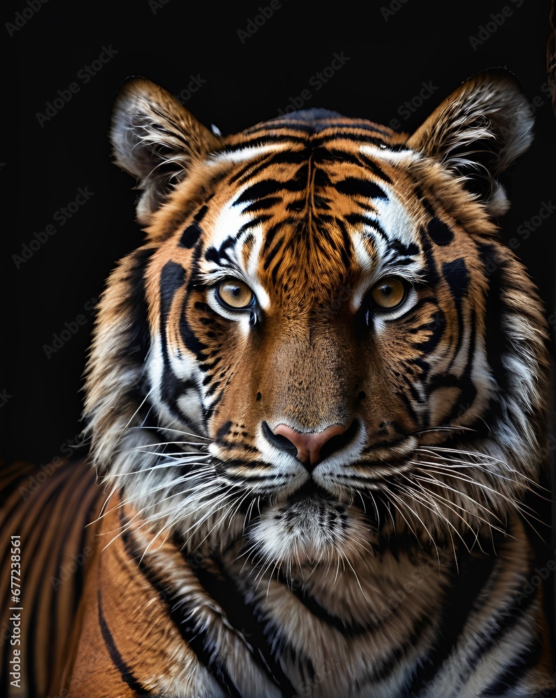 Fototapeta premium portrait of a tiger