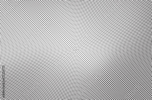 Abstract halftone dotted background. Futuristic grunge pattern, dot, circles. Vector modern optical pop art texture for posters, banner, presentation, business cards, cover, labels, stickers layout